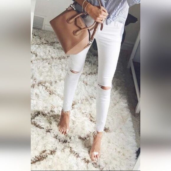 EGO Women's NWT 11 Clear Perspex Strappy Nude 3 Inch Block Heel Sandals Shoes - Picture 12 of 12